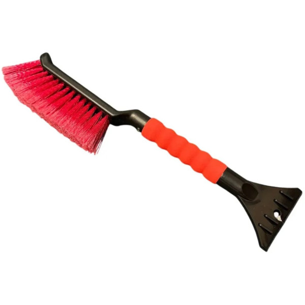 Фото - Щітка для автомобіля Poputchik зі шкребком 44 см (11-026-IS)