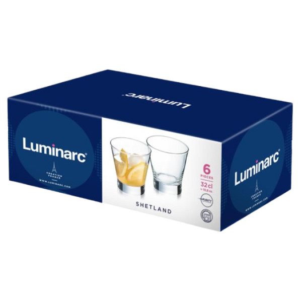Фото - Склянка Luminarc SHETLAND 6х320 мл (N8005)