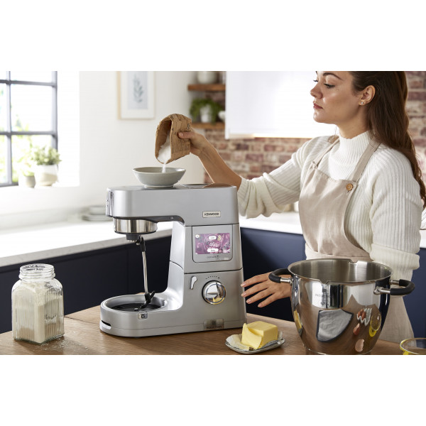 Фото - Комплект техніки Kenwood Кухонна машина і комбайн + Кухарський набір приладдя Kenwood KCL 95.004 SI + Кондитерський набір KWSD100