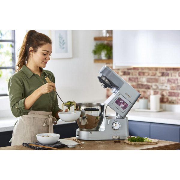 Фото - Комплект техніки Kenwood Кухонна машина і комбайн + Кухарський набір приладдя Kenwood KCL 95.004 SI + Кондитерський набір KWSD100