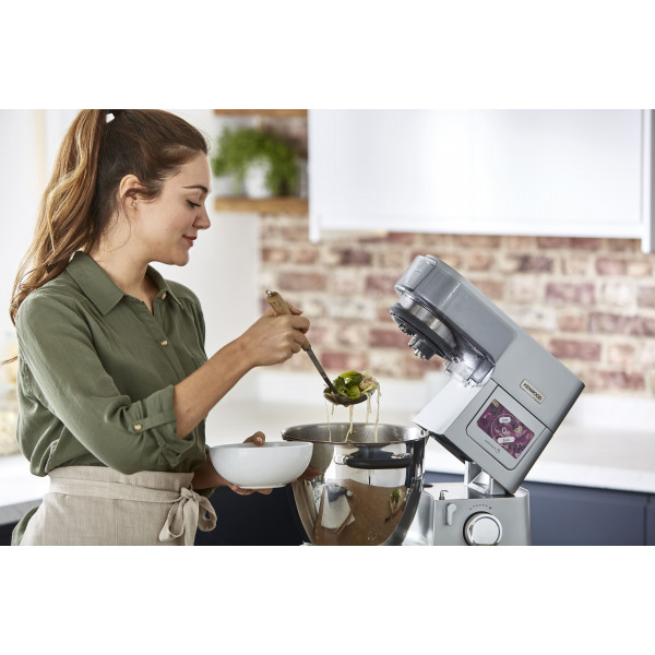 Фото - Комплект техніки Kenwood Кухонна машина і комбайн + Кухарський набір приладдя Kenwood KCL 95.004 SI + Кондитерський набір KWSD100