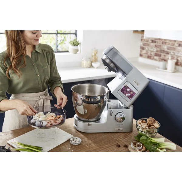 Фото - Комплект техніки Kenwood Кухонна машина і комбайн + Кухарський набір приладдя Kenwood KCL 95.004 SI + Кондитерський набір KWSD100