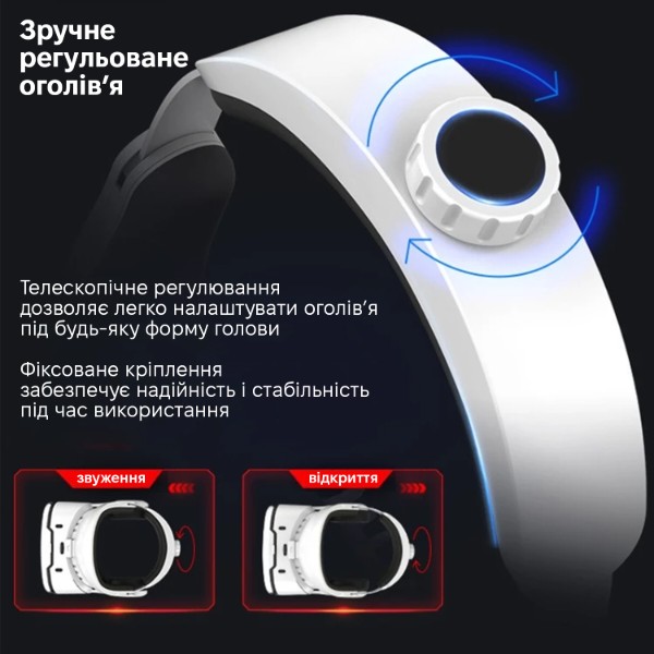 Фото - Очки виртуальной реальности Shinecon SC-G02EF +Джойстик B01SC