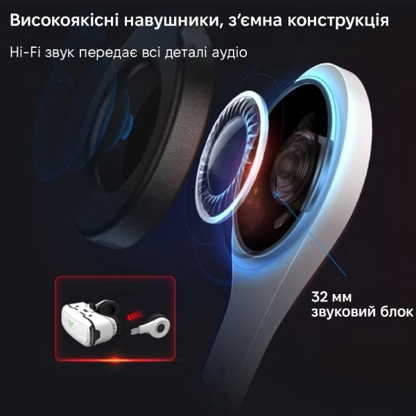 Фото - Очки виртуальной реальности Shinecon SC-G02EF +Джойстик B01SC