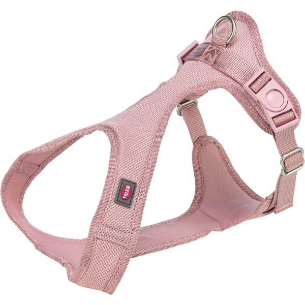 Фото - Шлея для собак Trixie Comfort мягкая XXS–XS 28–40 см 15 мм светло-розовая (4053032679191)