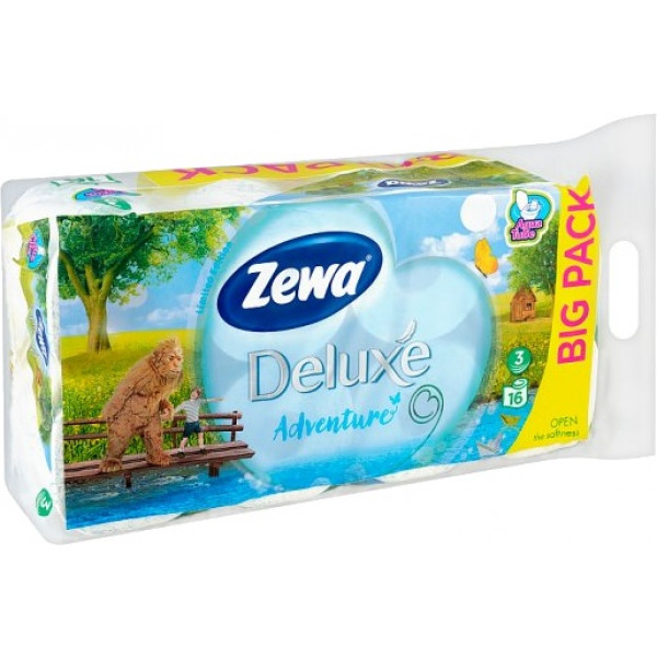 Фото - Туалетная бумага Zewa Deluxe LE Summer 16 (7322540802191)