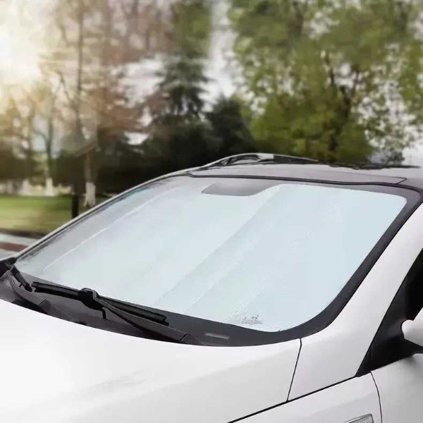 Фото - Шторка сонцезахисна для авто Ecokraft 140х70 см (ASS12)