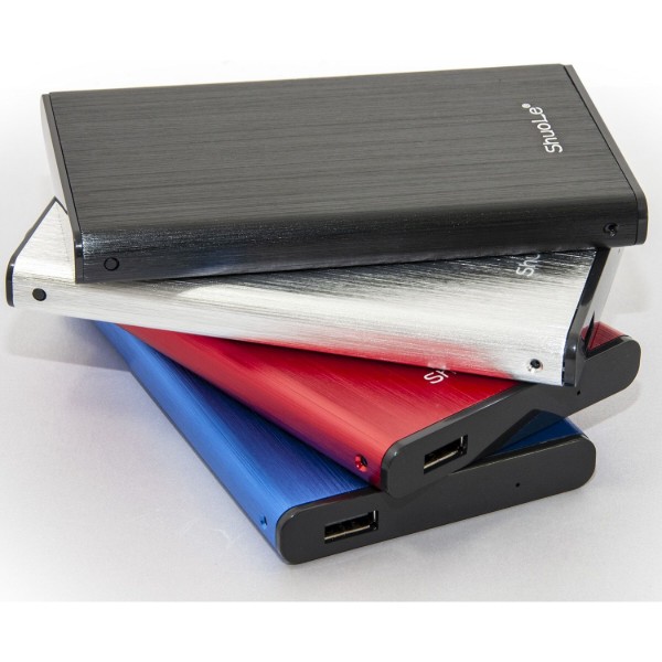Фото - Зовнішній карман Shuole для 2.5" HDD/SSD USB 2.0 (U25K RED)