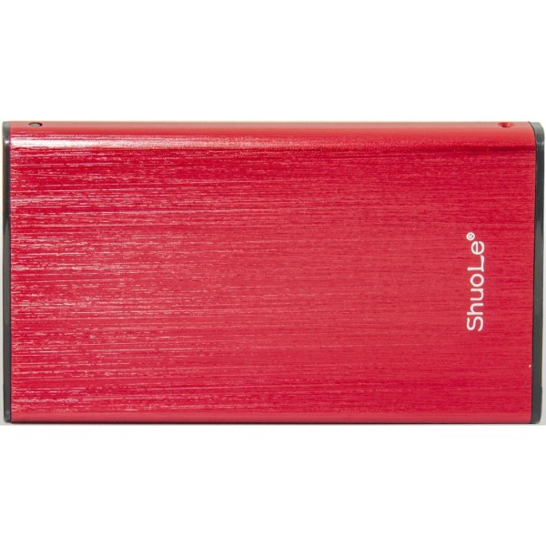 Фото - Зовнішній карман Shuole для 2.5" HDD/SSD USB 2.0 (U25K RED)