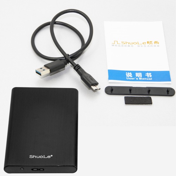 Фото - Внешний карман Shuole для 2.5" HDD/SSD USB 3.0 (U25E30 BLACK)