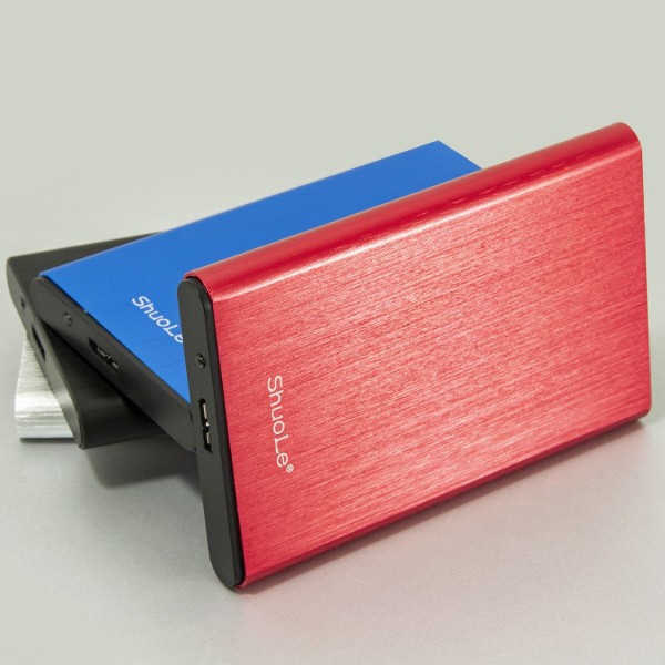 Фото - Зовнішній карман Shuole для 2.5" HDD/SSD USB 3.0 (U25E30 RED)