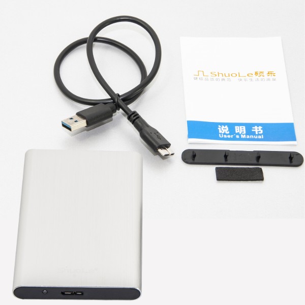 Фото - Зовнішній карман Shuole для 2.5" HDD/SSD USB 3.0 (U25E30 SILVER)