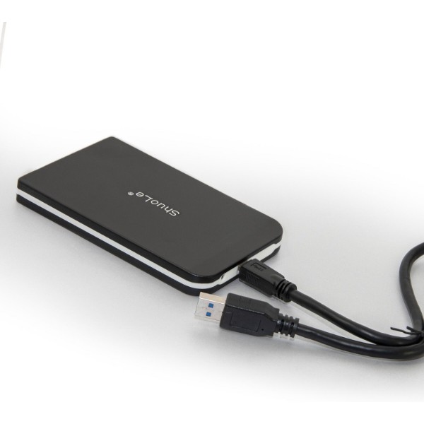 Фото - Зовнішній карман Shuole для 2.5" HDD/SSD USB 3.0 (U25SZ BLACK)