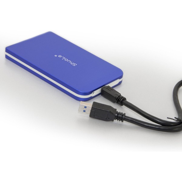 Фото - Внешний карман Shuole для 2.5" HDD/SSD USB 3.0 (U25SZ BLUE)