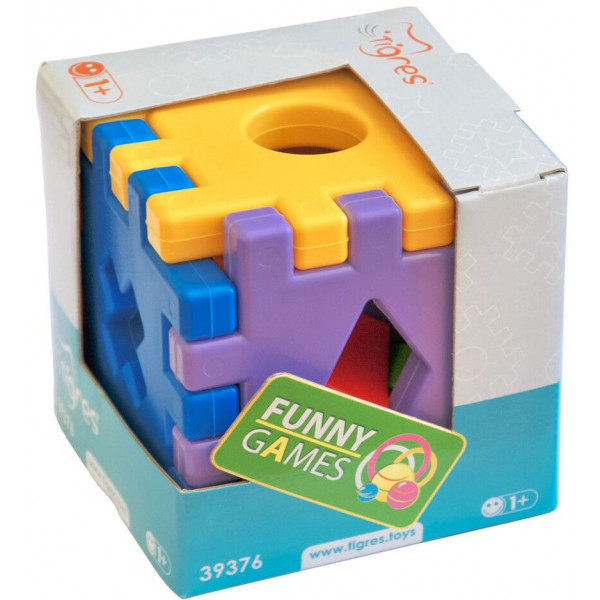 Фото - Кубики Tigres Чарівний Куб 12 ел. (39376)