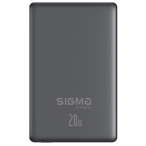 Фото - Батарея мобильная Sigma mobile X-power 10000mAh Grey (SI10A7QL-MAG) Фото - Батарея мобильная Sigma mobile X-power 10000mAh Grey (SI10A7QL-MAG)