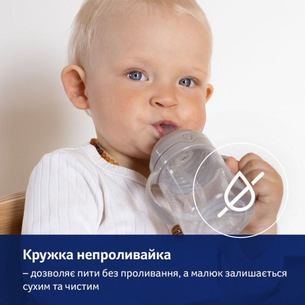 Фото - Поїльник-непроливайка дитячий Lovi з трубочкою та обтяжувачем 150 мл - зелена (35/364)