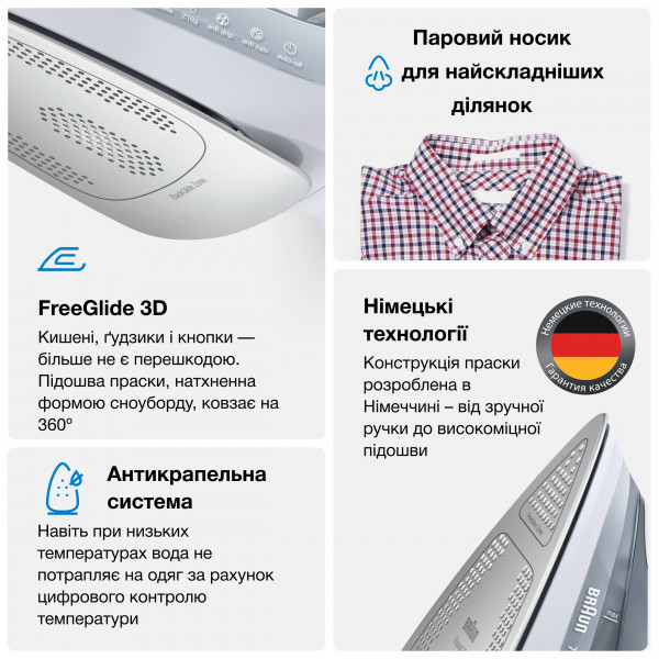 Фото - Утюг Braun SI7088GY