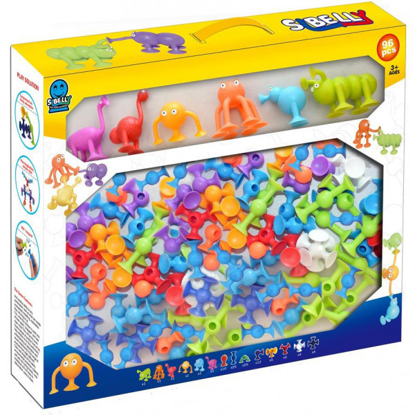 Фото - Пластиковый конструктор Sibelly Набор присосок Monster 96 шт. (SST010320) Фото - Пластиковый конструктор Sibelly Набор присосок Monster 96 шт. (SST010320)