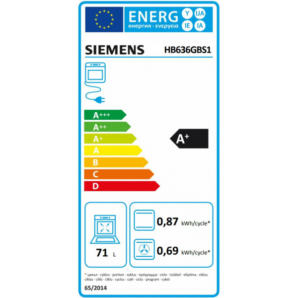 Фото - Духова шафа Siemens HB636GBS1