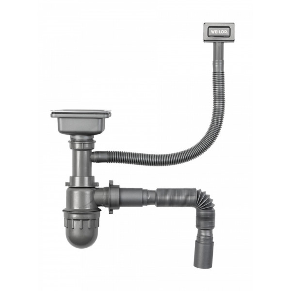 Фото - Мойка кухонная Weilor Allerhand WRX 2445