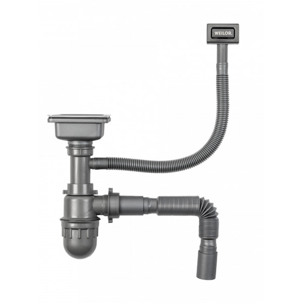 Фото - Мойка кухонная Weilor Filigran WRC 5745 Graphit