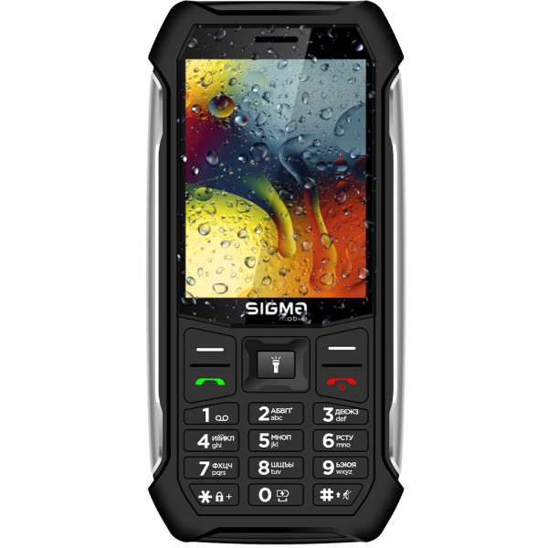 Фото - Мобильный телефон Sigma mobile X-style 323 Rain IP54 Black