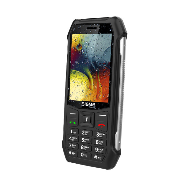 Фото - Мобильный телефон Sigma mobile X-style 323 Rain IP54 Black