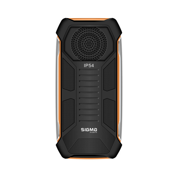 Фото - Мобильный телефон Sigma mobile X-style 323 Rain IP54 Black-Orange
