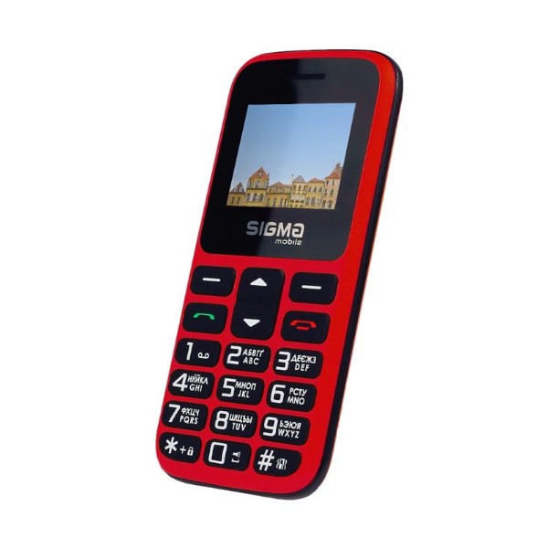 Фото - Мобільний телефон Sigma mobile Comfort 50 Hit 2020 Dual Sim Red (4827798120958)