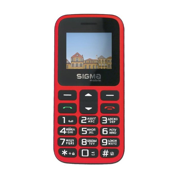 Фото - Мобільний телефон Sigma mobile Comfort 50 Hit 2020 Dual Sim Red (4827798120958)