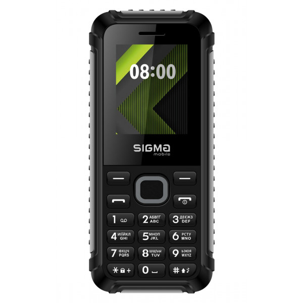 Фото - Мобильный телефон Sigma mobile X-style 18 Track Dual Sim Black/Grey
