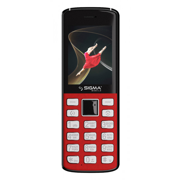 Фото - Мобильный телефон Sigma mobile X-style 24 Onyx Red