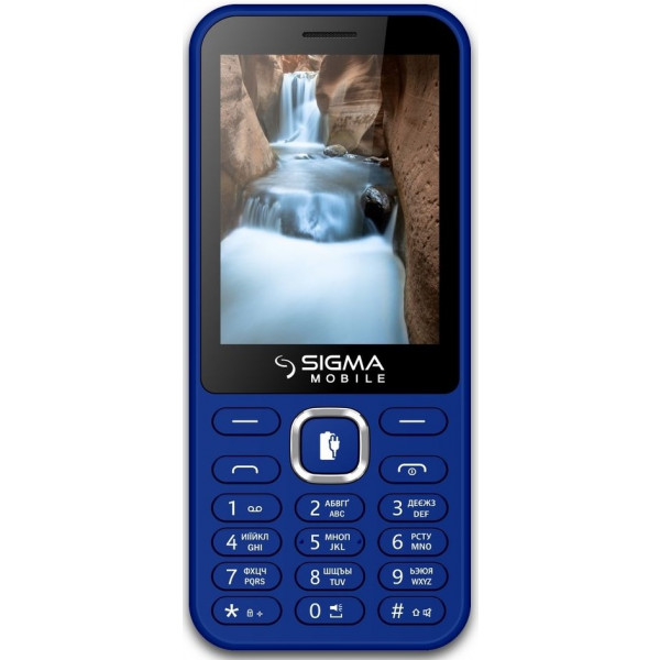 Фото - Мобільний телефон Sigma mobile X-Style 31 Power Dual Sim Blue