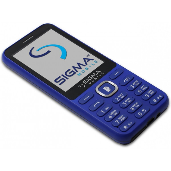 Фото - Мобільний телефон Sigma mobile X-Style 31 Power Dual Sim Blue