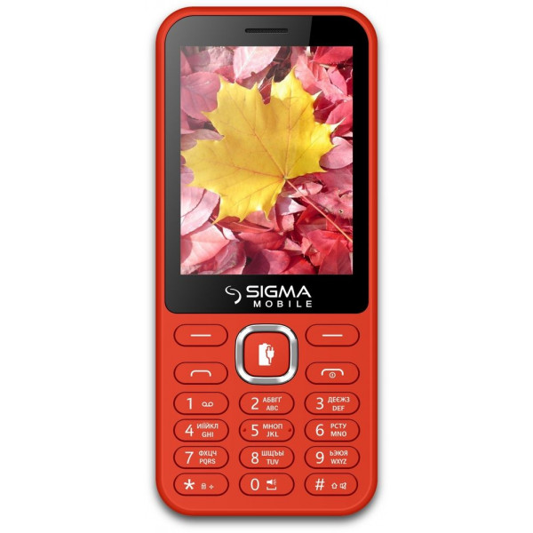 Фото - Мобільний телефон Sigma mobile X-style 31 Power Dual Sim Red