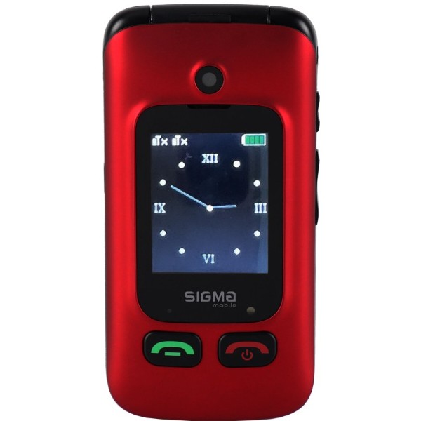 Фото - Уцінка - Мобільний телефон Sigma mobile Comfort 50 Shell DUO Type-C Red/Black
