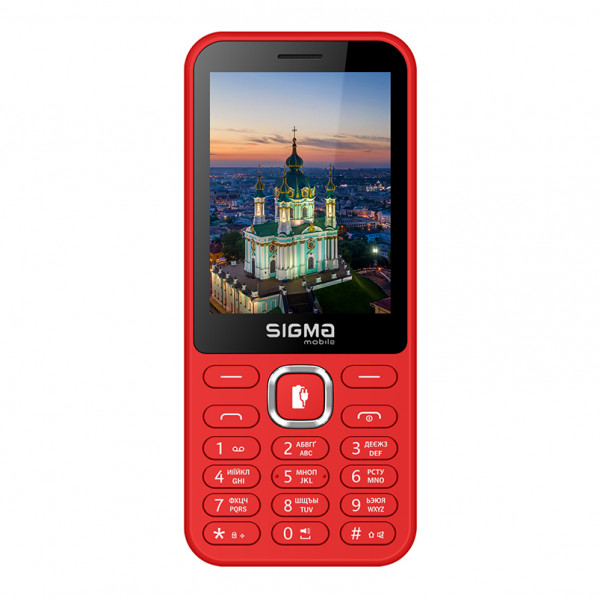Фото - Уценка - Мобильный телефон Sigma mobile X-style 31 Power TYPE-C Red