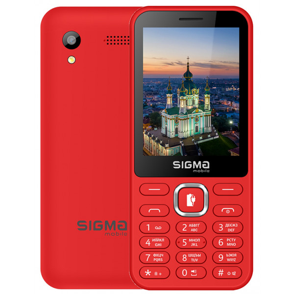 Фото - Уценка - Мобильный телефон Sigma mobile X-style 31 Power TYPE-C Red