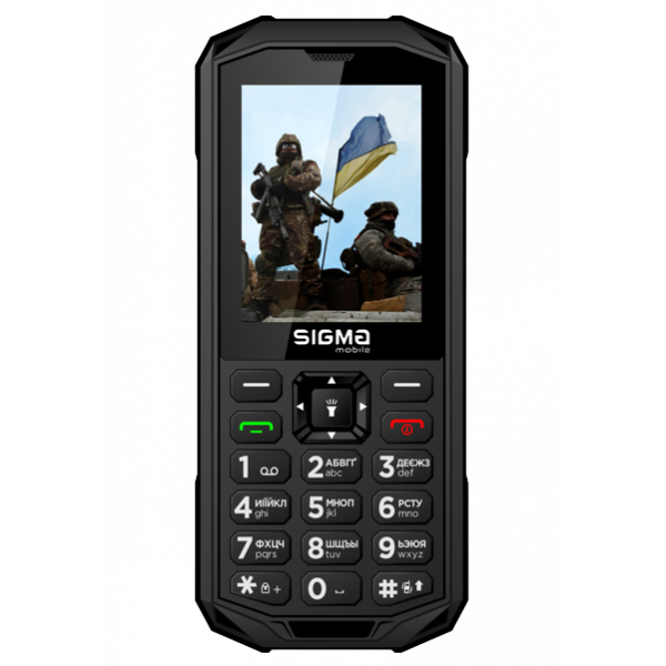 Фото - Уценка - Мобильный телефон Sigma mobile X-treme PA68 DS Black