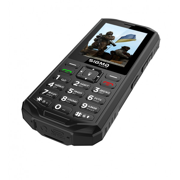 Фото - Уценка - Мобильный телефон Sigma mobile X-treme PA68 DS Black
