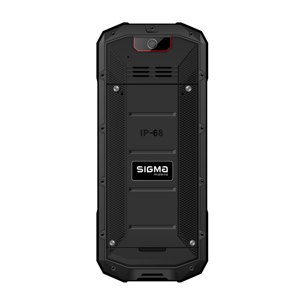 Фото - Мобильный телефон Sigma mobile X-treme PA68 DS Black-Red