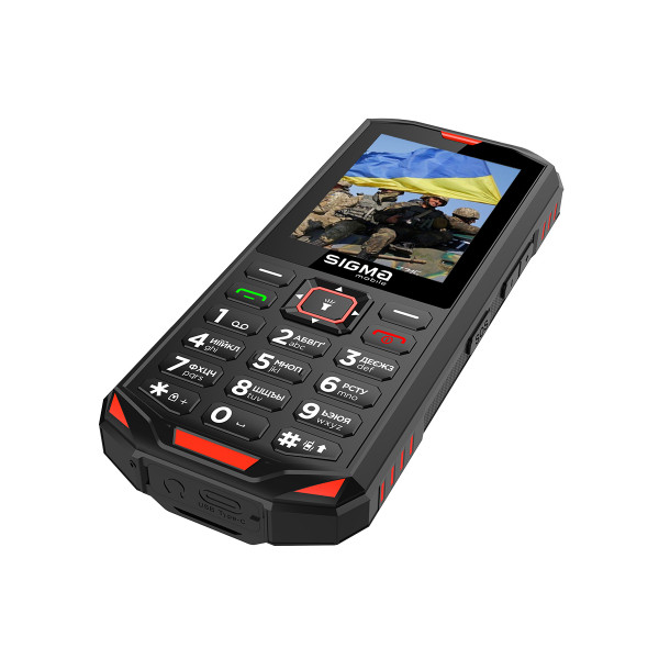 Фото - Мобильный телефон Sigma mobile X-treme PA68 DS Black-Red