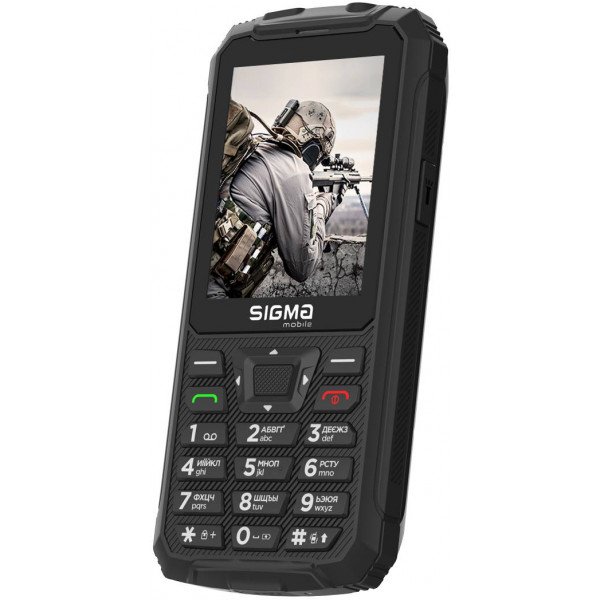 Фото - Уценка - Мобильный телефон Sigma mobile X-treme PR68 TYPE-C Black