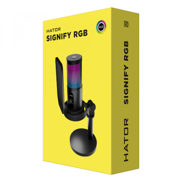 Фото - Микрофон для компьютера проводной Hator Signify RGB (HTA-510)