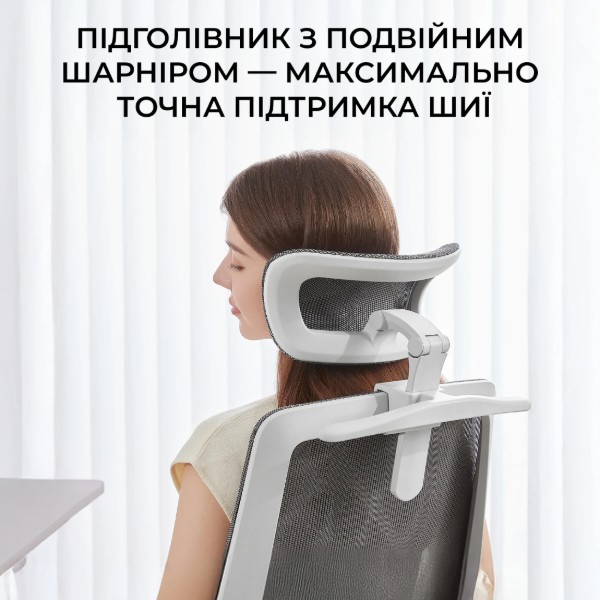 Фото - Кресло офисное Sihoo M59AS Mesh Gray (M59AS-M301)