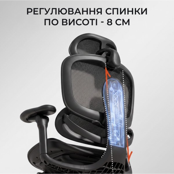 Фото - Крісло офісне Sihoo White (C300-LITE-V2-B102)