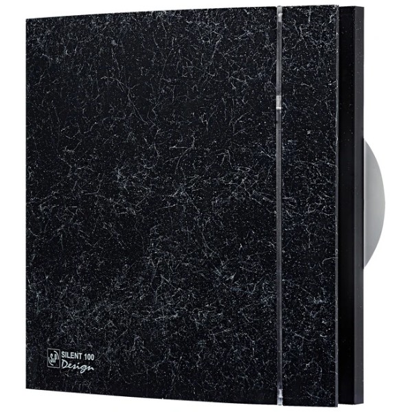 Фото - Вытяжной вентилятор Soler&Palau SILENT-100 CZ MARBLE BLACK DESIGN 4C