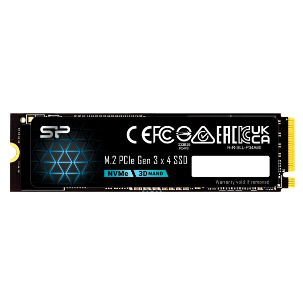 Фото - SSD-накопичувач внутрішній Silicon Power A60 512GB M.2 2280 PCle 3.0 x4 2280 NVMe (SP512GBP34A60M28)
