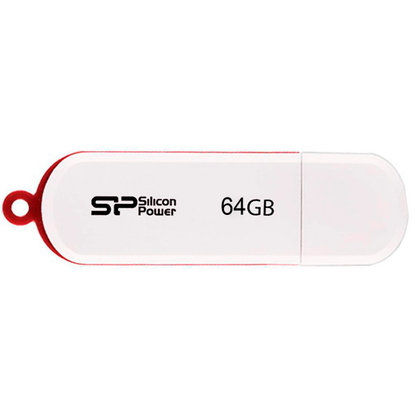 Фото - Флеш USB Silicon Power LuxMini 320 64 GB White (SP064GBUF2320V1W)